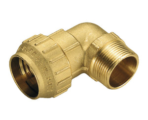 RACCORDO CURVO IN OTTONE MASCHIO ø40X11/4   TIEMME RACCORDERIE SPA