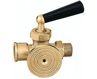 RUBINETTO PORTA MANOMETRO 3 VIE 3/8   CALEFFI SPA