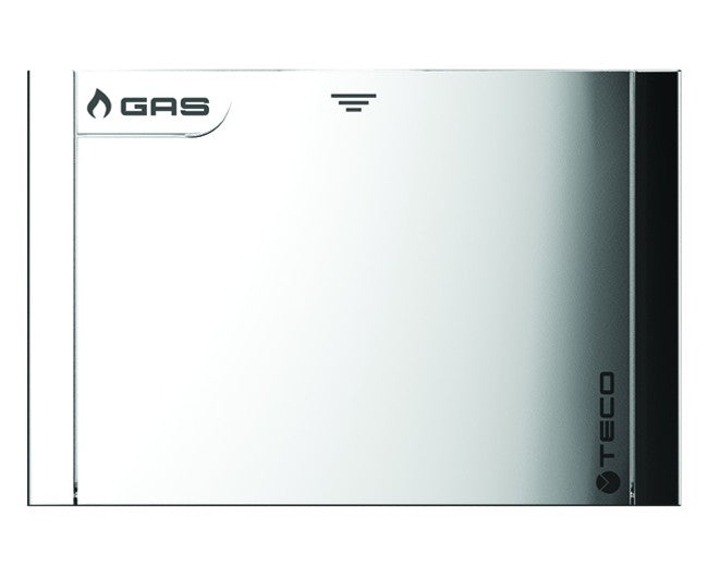 PLACCA DI COPERTURA CROMATA PER VALVOLA DI INTERCETTAZIONE DRITTA E PER CONNESSIONE AD U 135X90 MM   TECO Srl