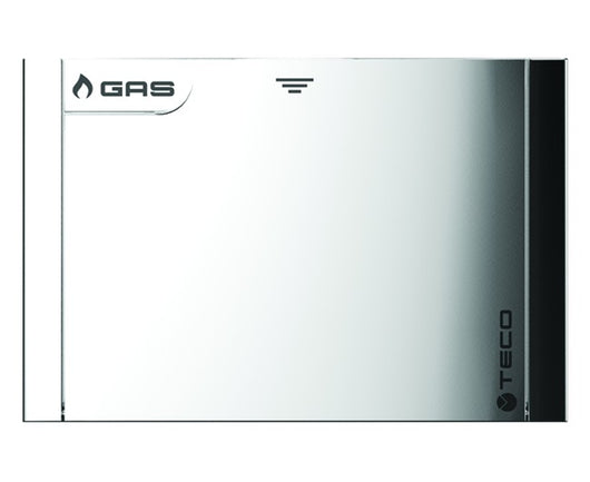 PLACCA DI COPERTURA CROMATA PER VALVOLA DI INTERCETTAZIONE DRITTA E PER CONNESSIONE AD U 135X90 MM   TECO Srl