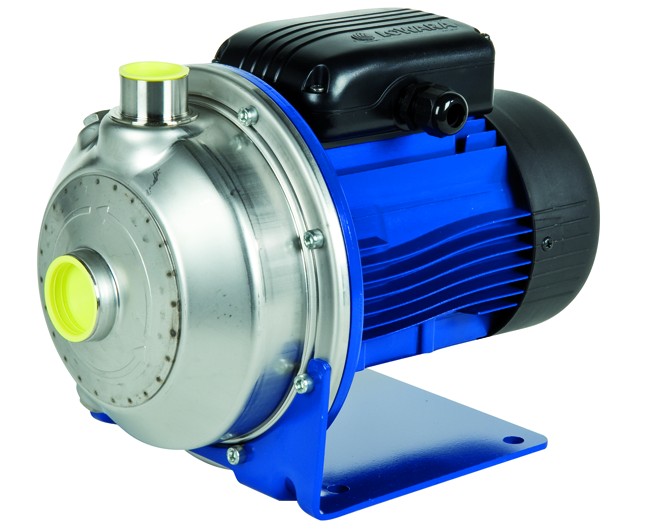 ELETTROPOMPA CENTRIFUGA MONOGIRANTE IN ACCIAIO MONOFASE MOD.CEAM HP 0,75  KW 0,55  230 V   LOWARA S.R.L.