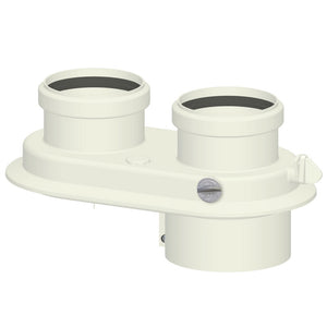 KIT SCARICHI SEPARATI MONOBLOCCO PER SCALDABAGNO TIRAGGIO FORZATO    BAXI SPA