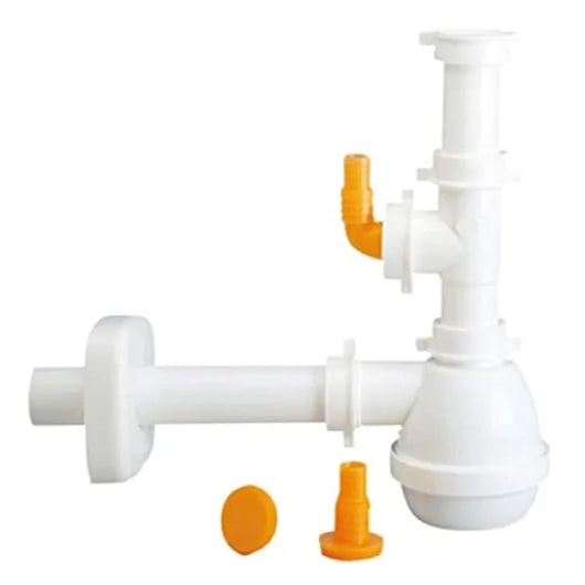 SIFONE 1 VIA SENZA PILETTA PER LAVELLO ACCIAIO/CERAMICA CON ATTACCO LAVASTOVIGLIE 11/2ø40   LIRA SPA