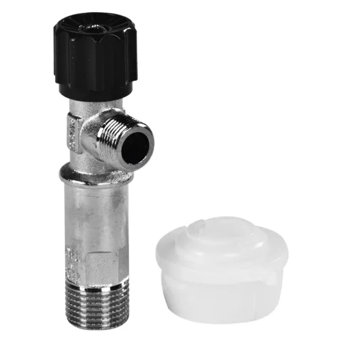 RUBINETTO OTTONE CON SUPPORTO POLIETILENE 1/2   PUCCIPLAST Srl