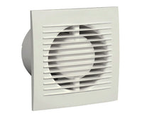 ASPIRATORE ELETTRICO IN ABS BIANCO ø150 - 190X190MM   VECAM-CO S.P.A