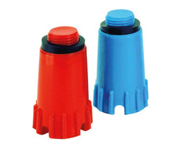 TAPPI ROSSO/BLU X COLLAUDO IMPIANTI 1/2 ROSSO   Idroweb