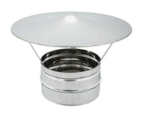 CAPPELLO CINESE MONOPARETE ACCIAIO INOX AISI 316 ø250   EUROPROFIL SRL