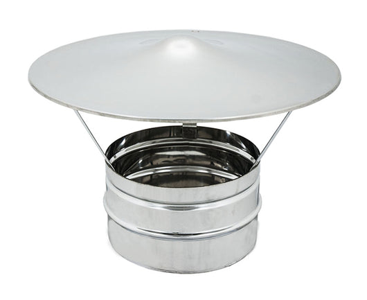 CAPPELLO CINESE MONOPARETE ACCIAIO INOX AISI 316 ø250   EUROPROFIL SRL