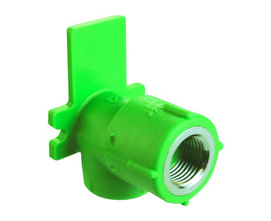 GOMITO FILETTATO FEMMINA C/BASE POLIPROPILENE ø20x1/2   WAVIN ITALIA S.P.A.