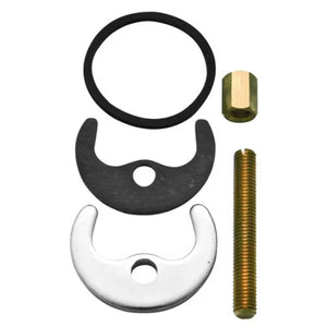 FISSAGGIO PER RUBINETTI 1 FORO CROMATO   Idroweb