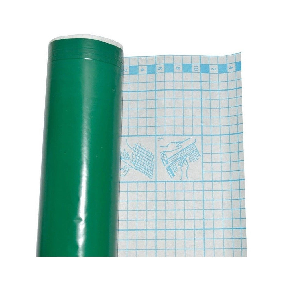 Trade Shop - Rotolo Pellicola Adesiva Verde 45cmx2m Decoro Pannelli Cassetti Mobili Casa -