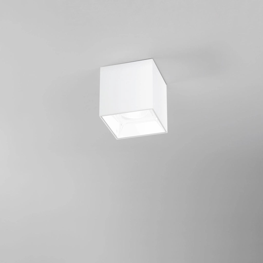 PLAFONIERA A LED BIANCA QUADRATA 20W 3000LM CCT 3000k-4000k 11,5X11,5X11,6CM