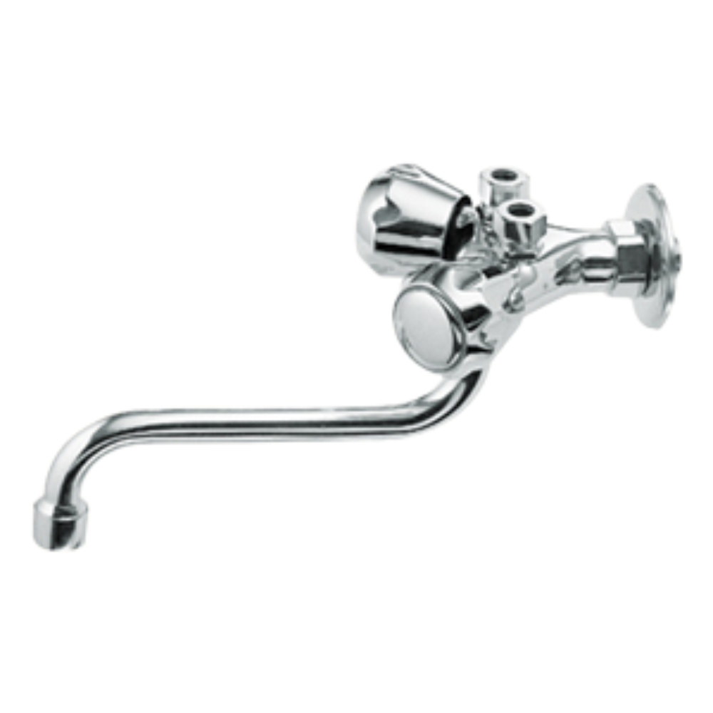 Miscelatore rubinetto per scaldino tipo antigocciolamento idral 0176 ottone cromato