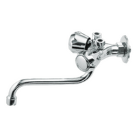 Miscelatore rubinetto per scaldino tipo antigocciolamento idral 0176 ottone cromato