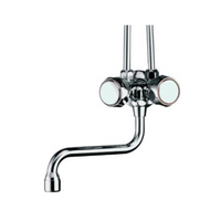 Miscelatore rubinetto per scaldino tipo antigocciolamento idral 0176 ottone cromato