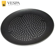Teglia Forno Forata per Pizza in Alluminio Sfornatutto 34,5 x 2 cm