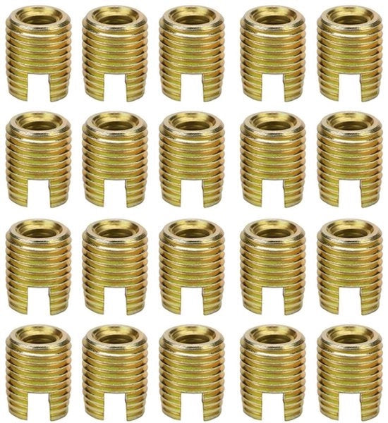 Set di 20 accessori di riparazione a vite - Carbonio - M10 x 1,5 e M14 x 1,5 - Adatto per accessori di vite a dado