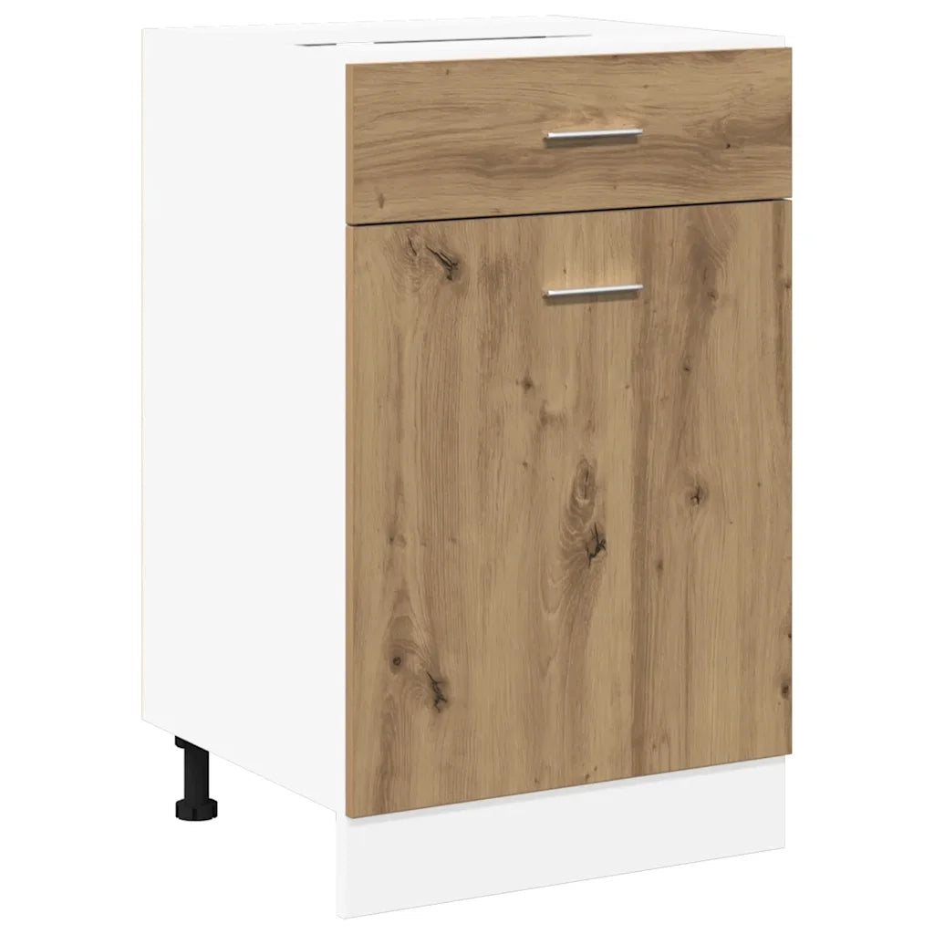 Cassettiera “Lyon” Rovere Artigianale 40x46x81,5 cm 856084