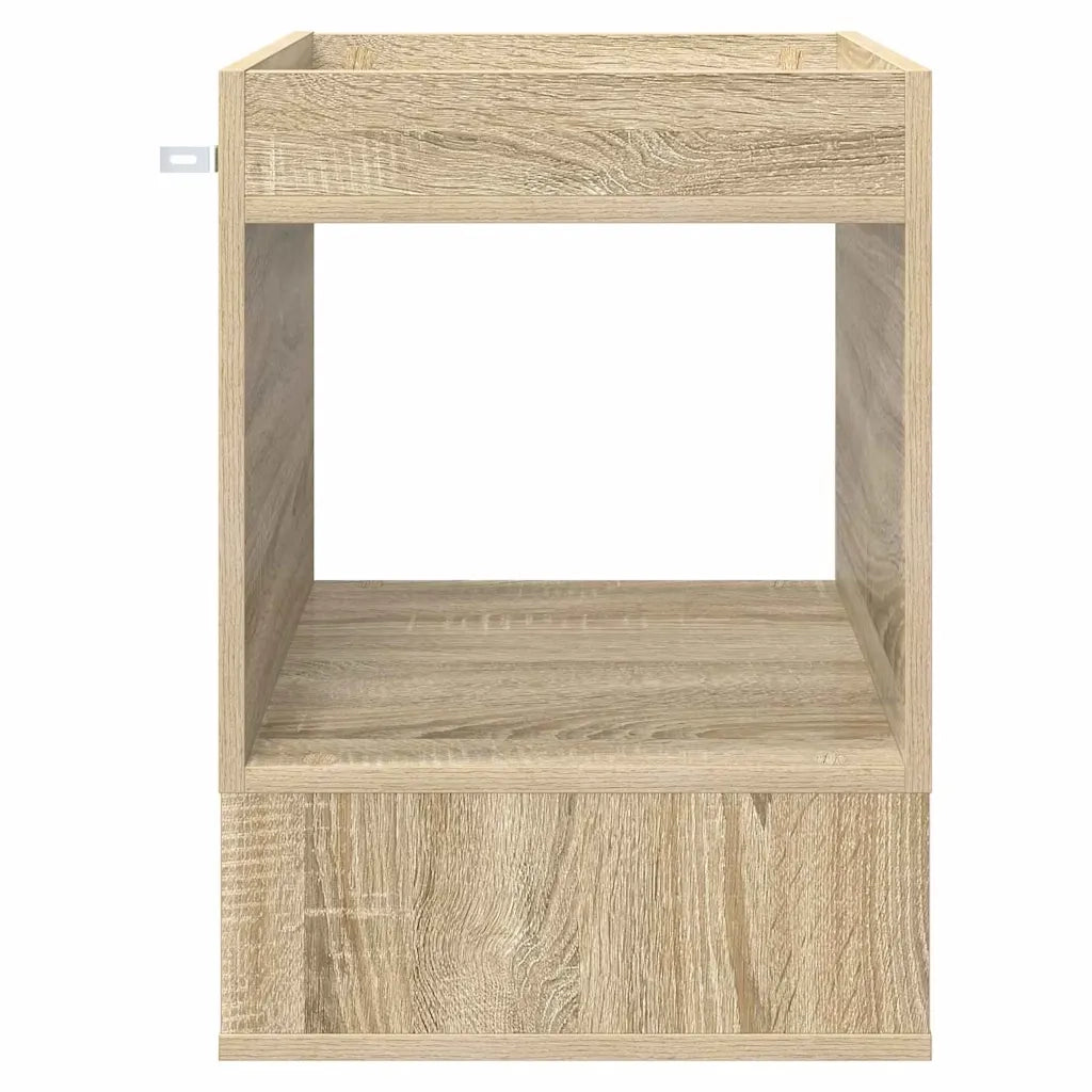 Tavolino Rovere Sonoma 40 x 40 x 56 cm Legno ingegnerizzato 890948