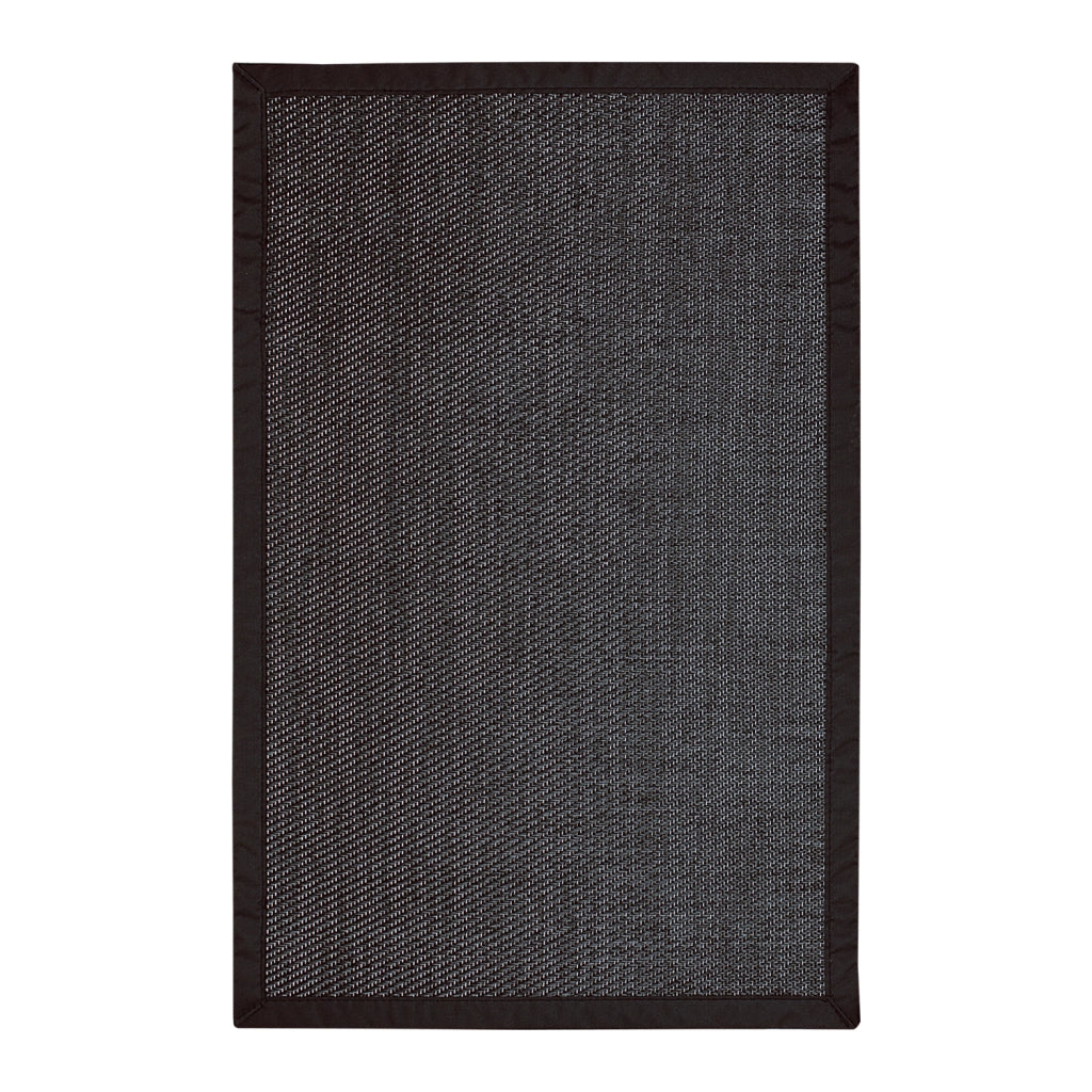 Tappeto vinilico di alta qualità nero 120x180