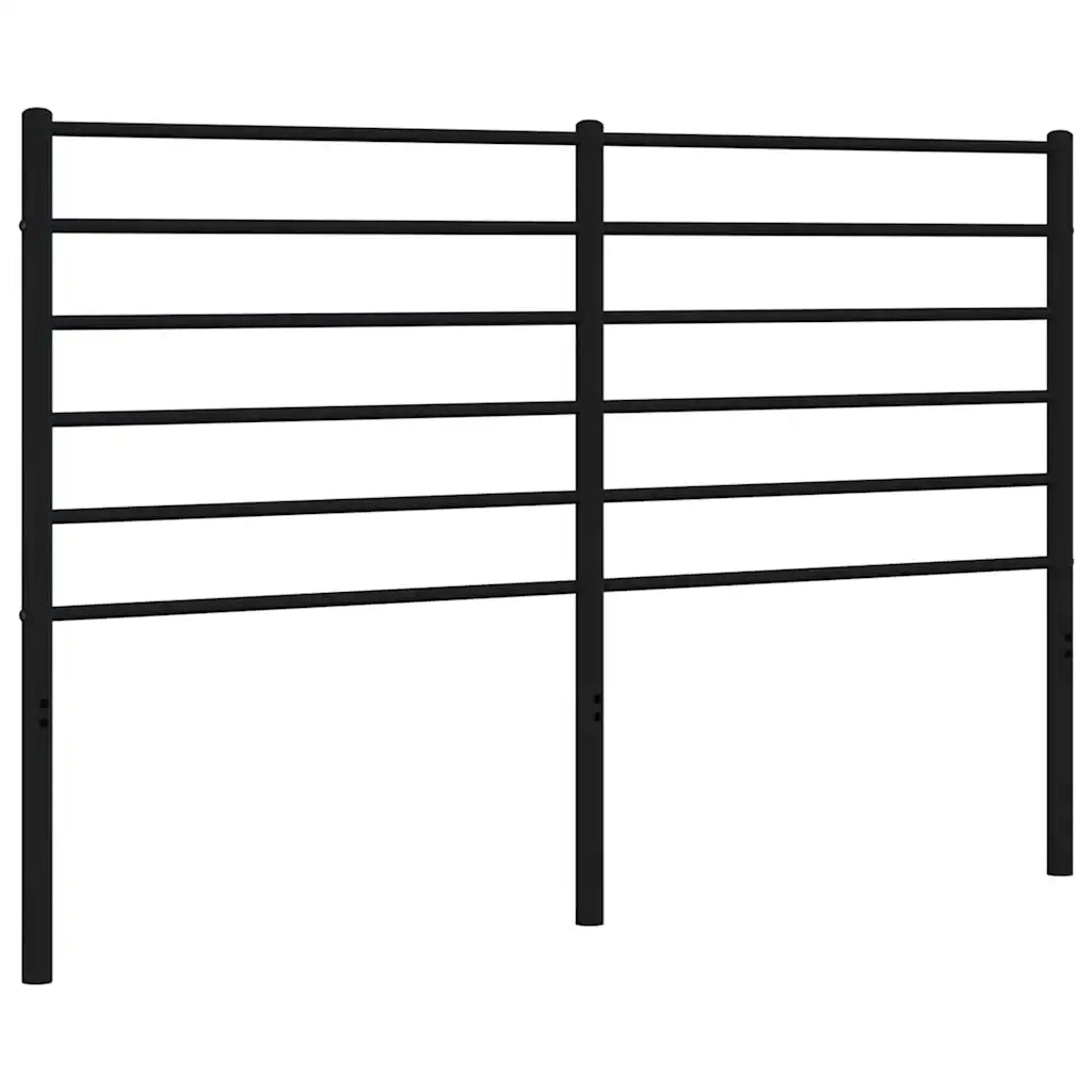 Testiera di Ricambio in Metallo Nero 150 cm 352353