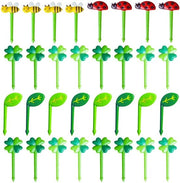 Spesenanti-Slittanti Multicolore per Frutta e Verdura - 32 pezzi - Antislip - Materiale Durevole - Kunststof - Utilizzabili per Creatività e Feste