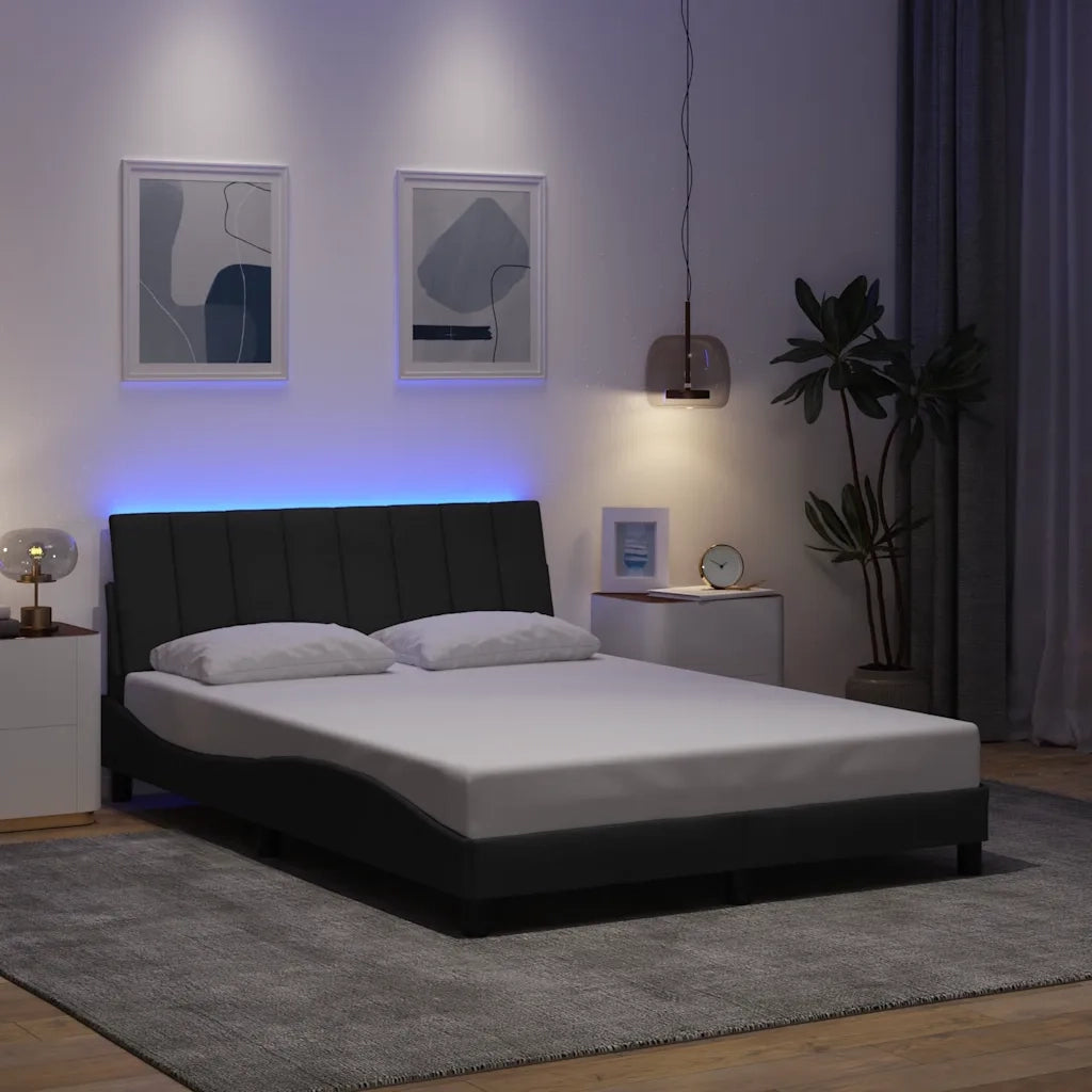 Giroletto senza Materasso Hanko Grigio Scuro 140x200 cm Tessuto 3310462