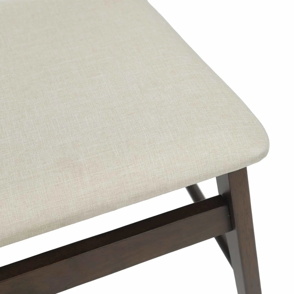 Sedia da pranzo 2 pcs Marrone Scuro e Chiaro