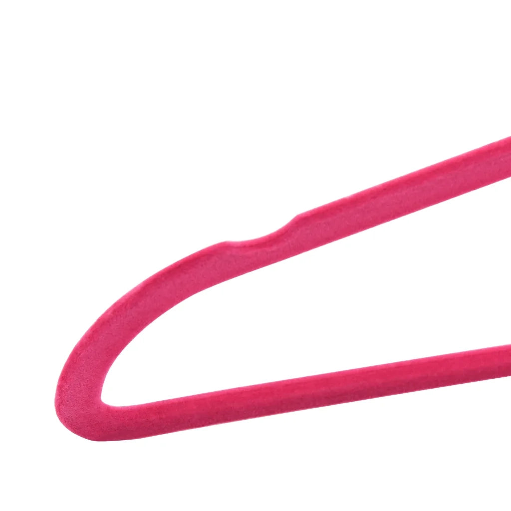 Set Appendiabiti 20 pz Antiscivolo Rosa in Velluto CFW2535118