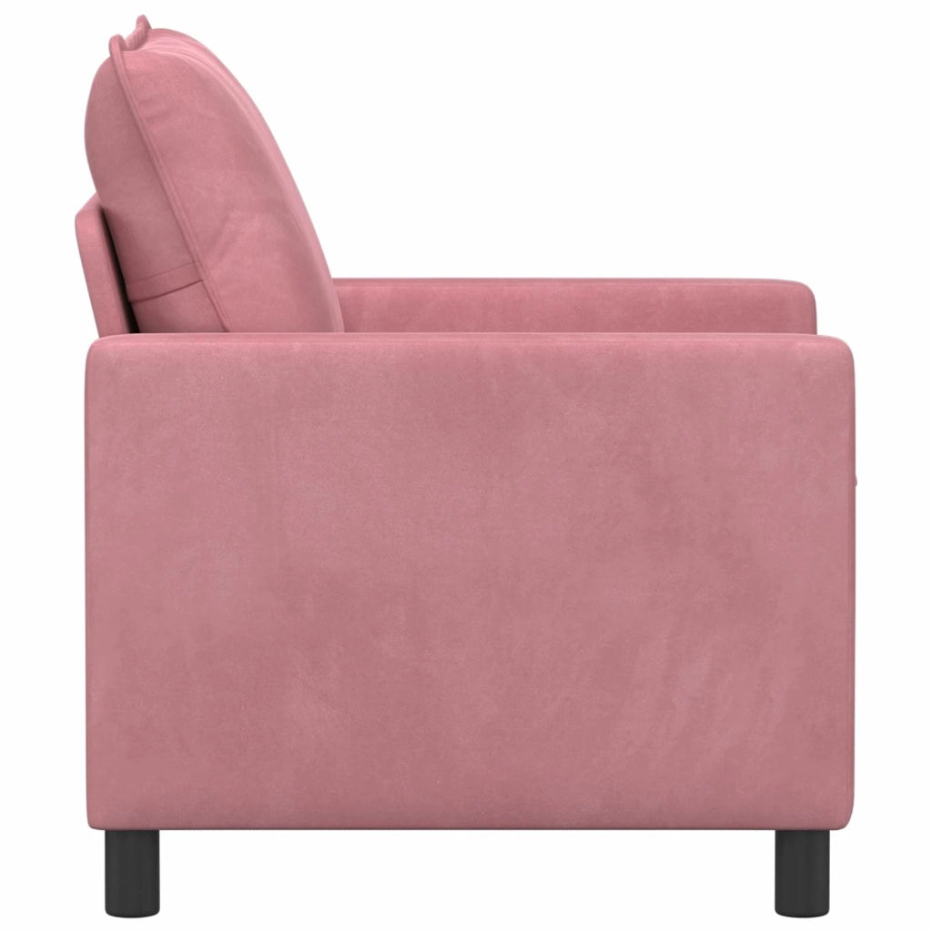 Divano Rosa 76 x 81 x 87,5 cm Velluto 42028758