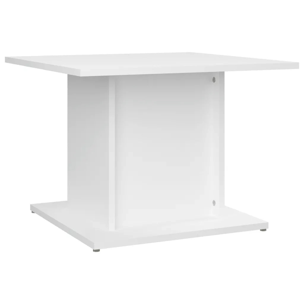 Tavolino da Salotto Bianco 55,5x55,5x40 cm in Truciolato 810316