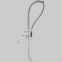 MONOCOMANDO  LAVELLO CON DOCCIA PRELAVAGGIO E RUBINETTO CROMO     PORTA & BINI