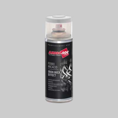 BOMBOLETTA SPRAY FERROMICACEO 400 ml Ferro antico - 6 pezzi- AMBROSOL