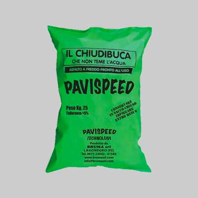 ASFALTO A FREDDO IN GRANULO 25 kg