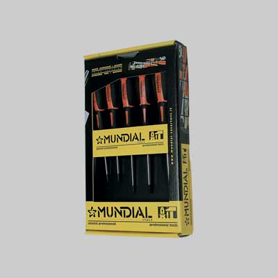 SERIE GIRAVITI TORX MUNDIAL 5 pezzi - MUNDIAL