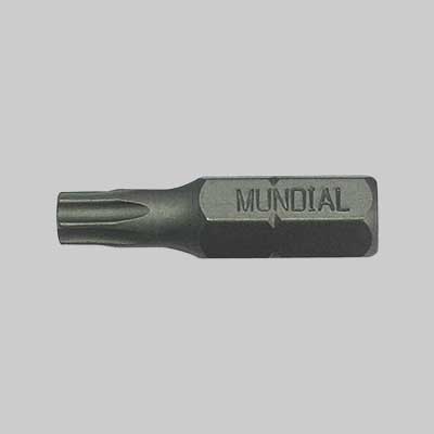 INSERTO PER VITI TORX 1/4 MUNDIAL TX 10 - 12 pezzi- MUNDIAL