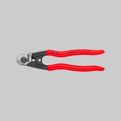 CESOIA PER FUNI, CAVI E TREFOLI KNIPEX 190 mm - KNIPEX