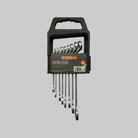 SERIE CHIAVI COMBINATE CON SUPPORTO KENDO 8 PEZZI Contenuto 8-19 mm - KENDO