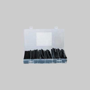 BOX GUAINE TERMORESTRINGENTI NERE conf. 100 pezzi