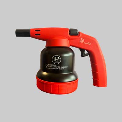 SALDATORE A CARTUCCIA PIEZO 'HELLFIRE'  Mod. PA - Corpo plastica - PROJECT