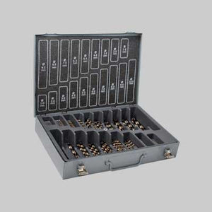 SERIE PUNTE 'HSS COBALTO 5%' IN VALIGIA 120 pezzi - 1÷10 mm x 0,50 - ECEF