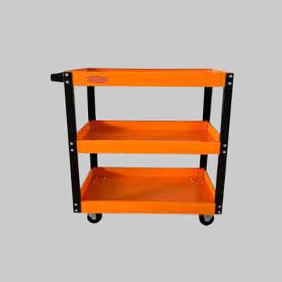 CARRELLO PORTAUTENSILI 3 RIPIANI cm 70x35x73h