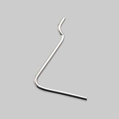 GANCIO PER PANNELLO FORATO TIPO 'N.6' 38x53 mm - 200 pezzi