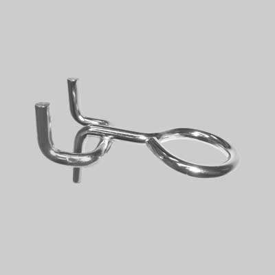 GANCIO PER PANNELLO FORATO TIPO 'OCCHIOLO'  - - 100 pezzi