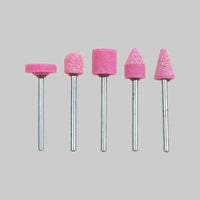 SERIE MOLE ABRASIVE 'PG' 5 pezzi - gambo Ø 6 mm - PG PROFESSIONAL