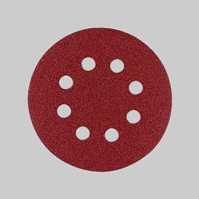 DISCO ABRASIVO VELCRATO Ø 125 Grana 180 - 100 pezzi- IMPERIAL ABRASIVI