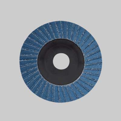 DISCO LAMELLARE ALLO ZIRCONIO Ø 115x22 mm - grana 60 - 10 pezzi- MOLITAL