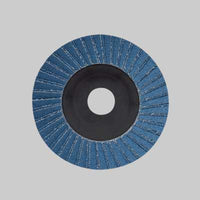 DISCO LAMELLARE ALLO ZIRCONIO Ø 115x22 mm - grana 60 - 10 pezzi- MOLITAL