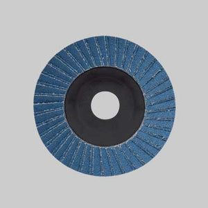 DISCO LAMELLARE ALLO ZIRCONIO Ø 115x22 mm - grana 100 - 10 pezzi- MOLITAL