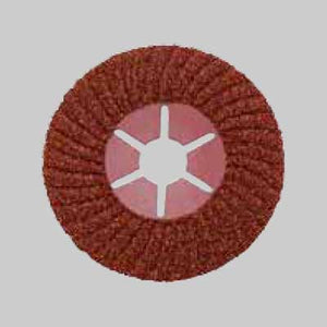 DISCO SEMIFLESSIBILE AL CORINDONE Ø 115x22 mm - grana 36 - 25 pezzi- MOLITAL